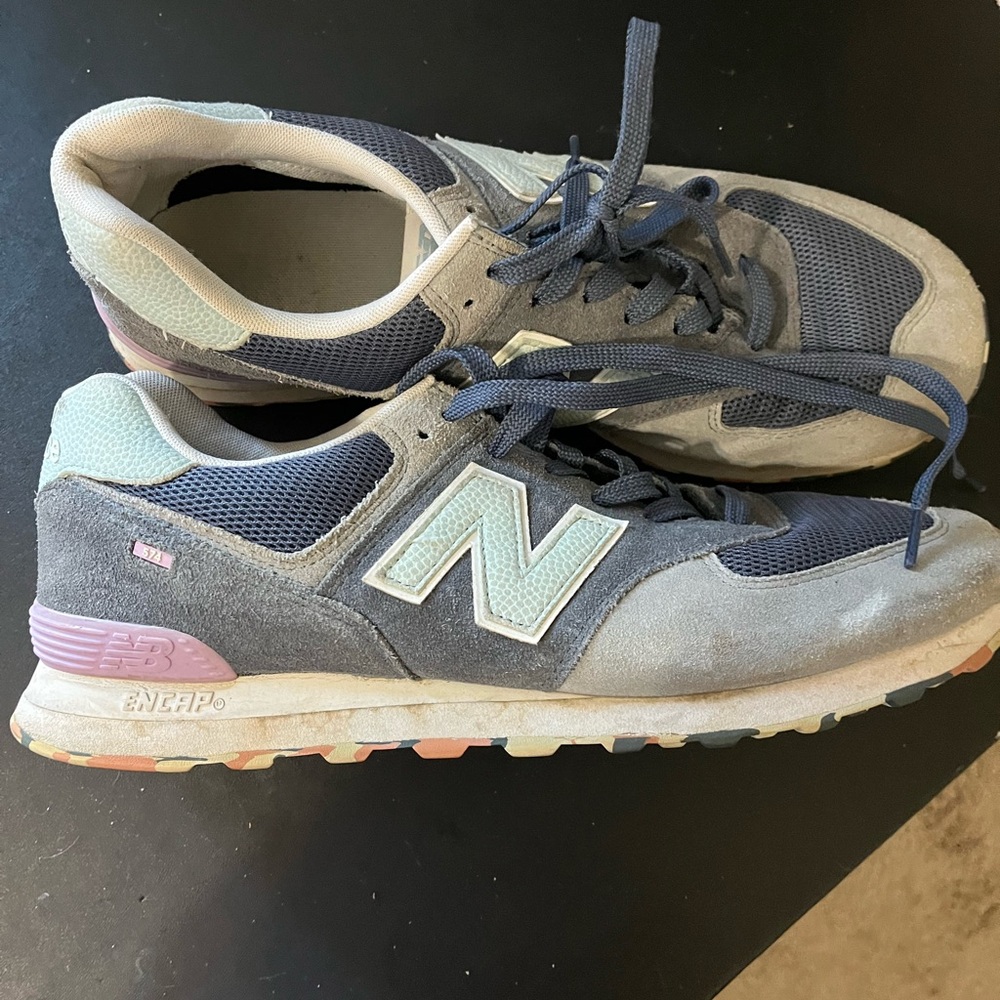 New Balance Gray, Light Blue and Lavender